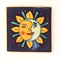 Azulejos Mexicanos Artesanales de Talavera de 10.5cm - Azulejo individual